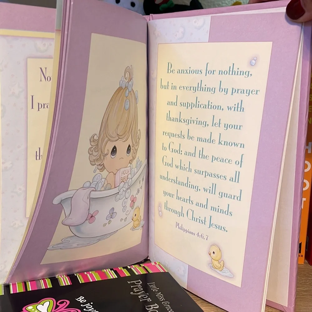 🔥 SALE Little Miss Grace Prayer Book + Precious Moments Prayer book